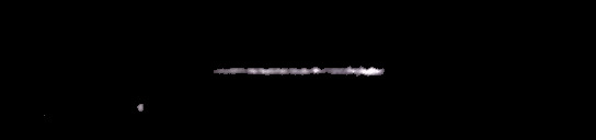 Processed fireball image