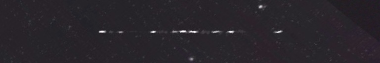 Unprocessed fireball image