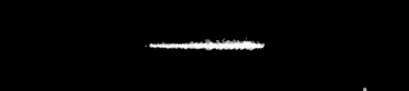 Processed fireball image