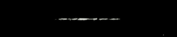 Processed fireball image