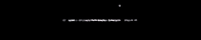 Processed fireball image