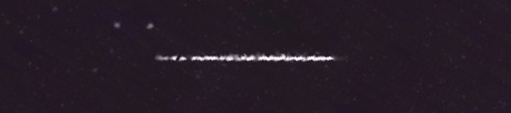 Unprocessed fireball image