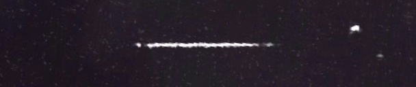 Unprocessed fireball image