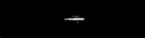 Processed fireball image