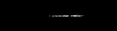 Processed fireball image