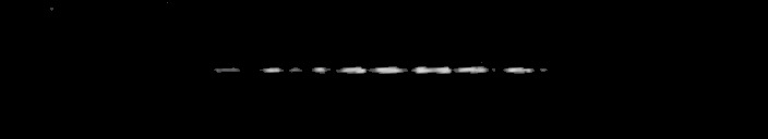 Processed fireball image