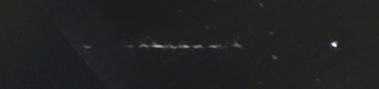 Unprocessed fireball image