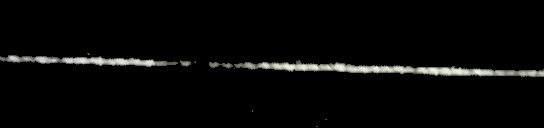 Processed fireball image