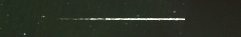 Unprocessed fireball image