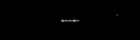 Processed fireball image