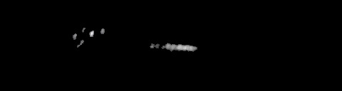 Processed fireball image