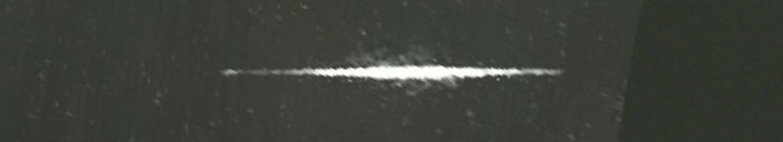 Unprocessed fireball image