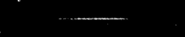 Processed fireball image