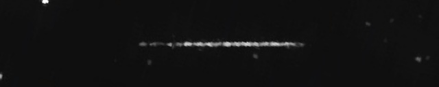 Unprocessed fireball image