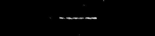 Processed fireball image