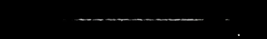 Processed fireball image