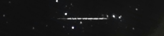 Unprocessed fireball image