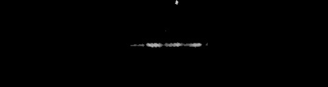 Processed fireball image