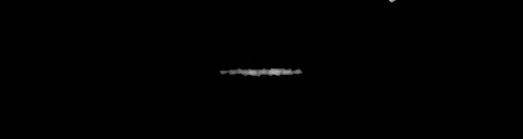 Processed fireball image