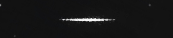 Unprocessed fireball image