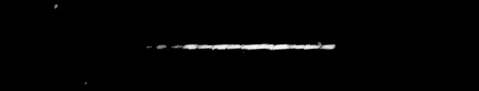 Processed fireball image