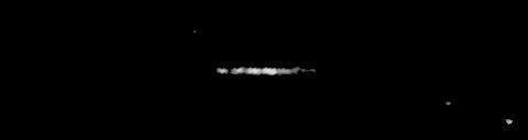 Processed fireball image