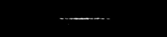 Processed fireball image