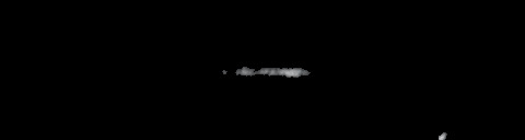 Processed fireball image