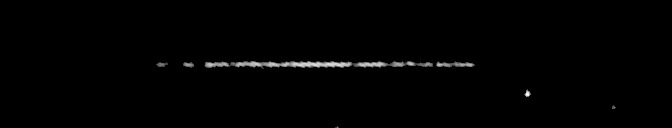Processed fireball image
