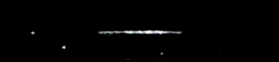 Processed fireball image