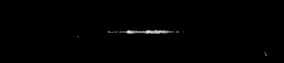 Processed fireball image