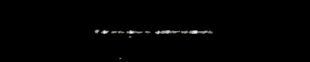 Processed fireball image