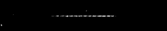 Processed fireball image