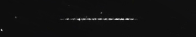 Unprocessed fireball image