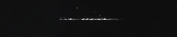 Unprocessed fireball image