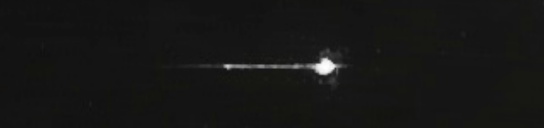 Unprocessed fireball image