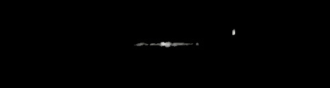Processed fireball image