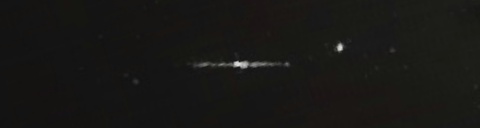 Unprocessed fireball image