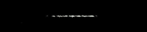 Processed fireball image