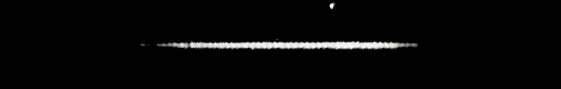 Processed fireball image