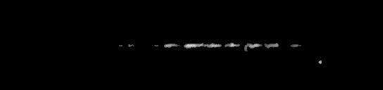 Processed fireball image