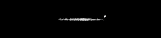 Processed fireball image