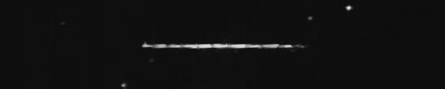 Unprocessed fireball image