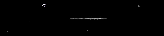 Processed fireball image
