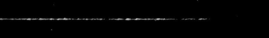 Processed fireball image