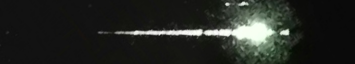 Unprocessed fireball image