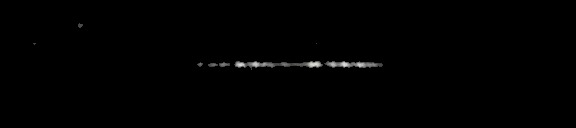 Processed fireball image