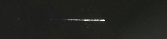 Unprocessed fireball image
