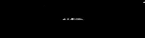 Processed fireball image