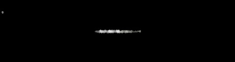 Processed fireball image